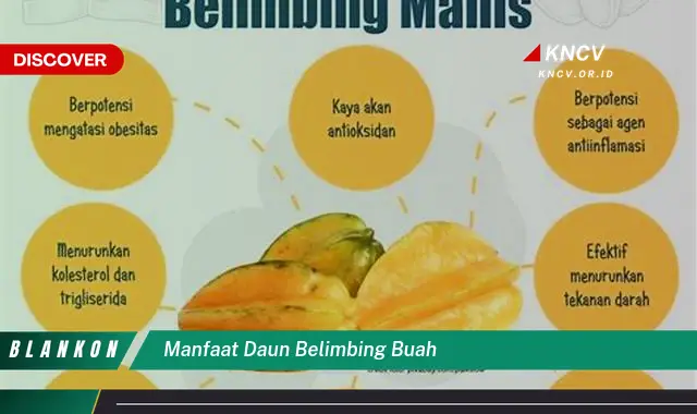 Ketahui 7 Manfaat Daun Belimbing untuk Kesehatan