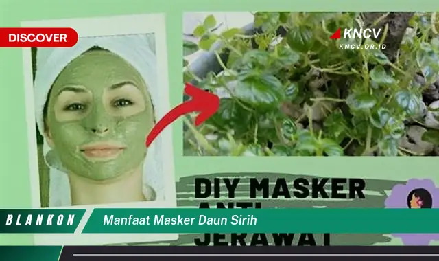 Ketahui 8 Manfaat Masker Daun Sirih untuk Kulit Wajah Cerah dan Sehat Alami