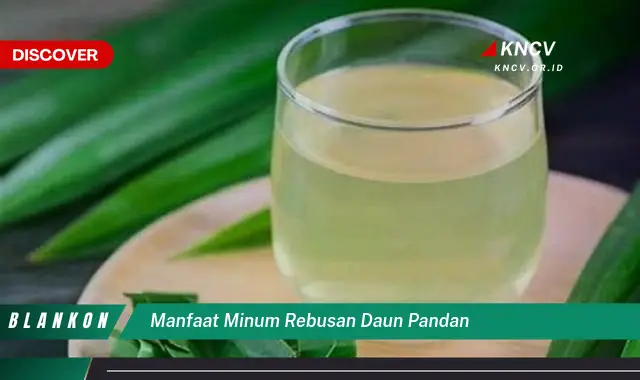 Ketahui 10 Manfaat Minum Rebusan Daun Pandan untuk Kesehatan Tubuh Anda