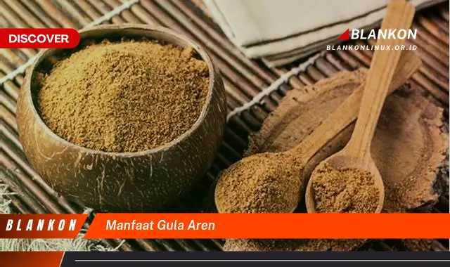 manfaat gula aren