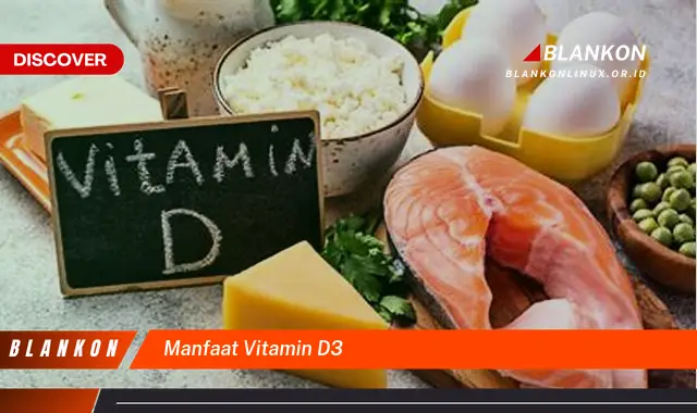 manfaat vitamin d3